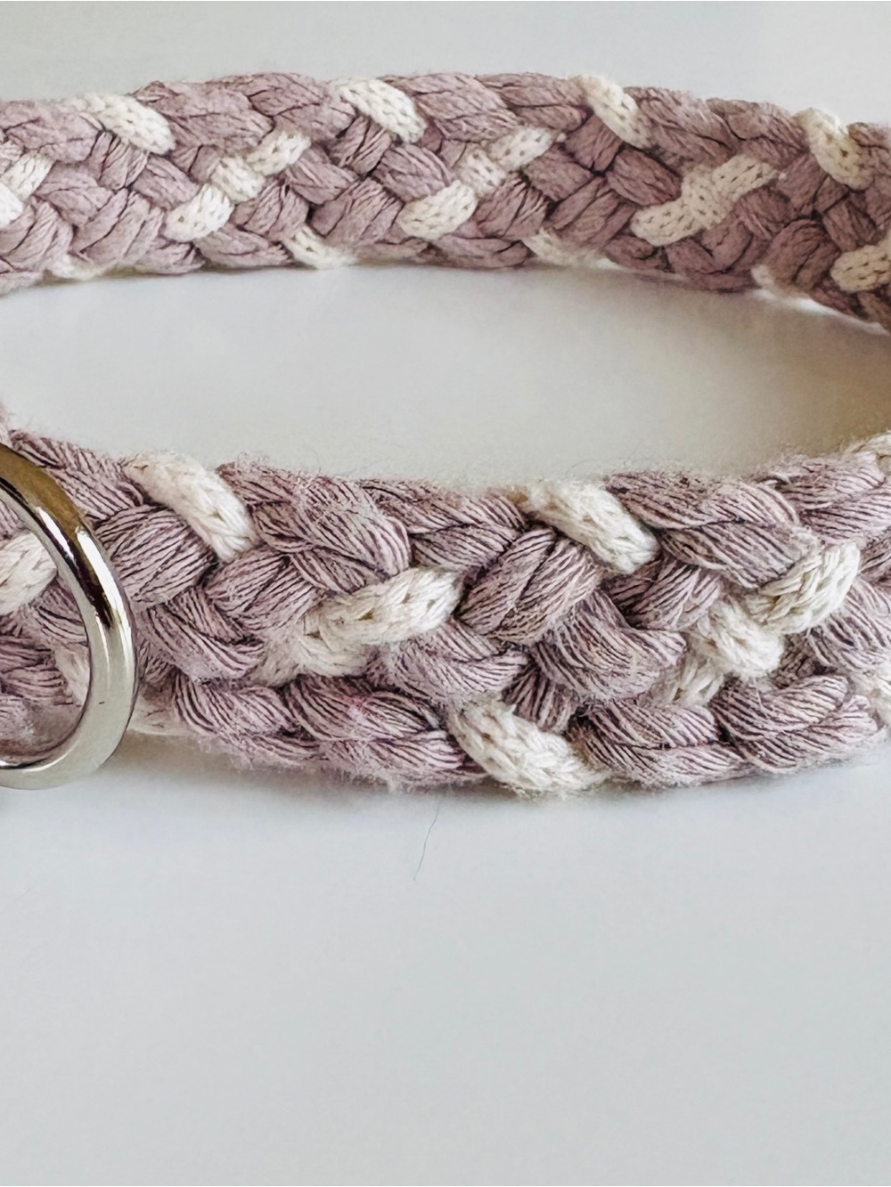 Latte Lavendar Dog Collar - 17”
